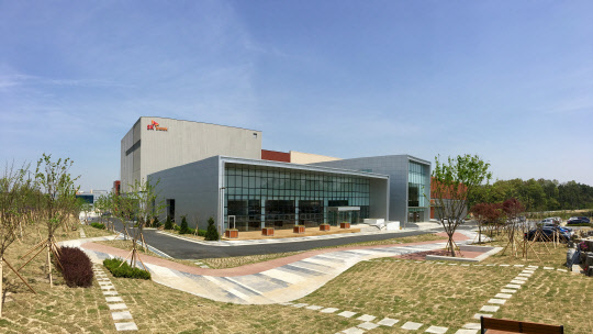 세종시 명학산업단지 SK바이오텍 세종공장 전경(SK그룹 제공)